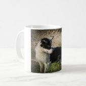 Border Collie Australian Shepherd Mix Koffiemok (Voorkant links)