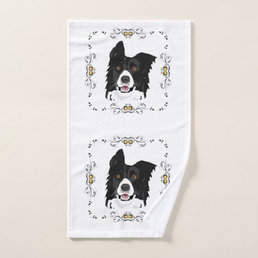 Border Collie  Bad Handdoek (Handdoek)