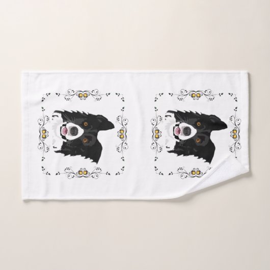 Border Collie  Bad Handdoek (Handdoek)
