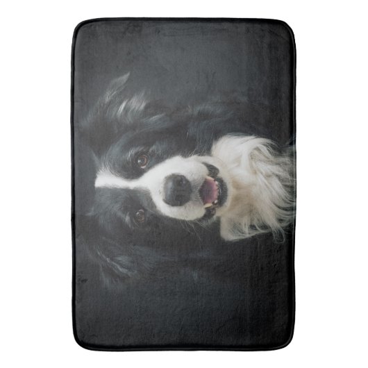 Border Collie Badmat (Voorkant Verticaal)