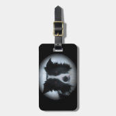 Border Collie Bagagelabel (Voorkant verticaal)