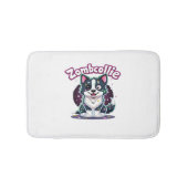Border Collie BC Zombie Dog Halloween Essential T- Badmat (Voorkant)