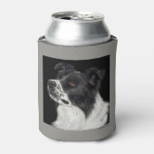 Border Collie - "Ben" Blikjeskoeler (Blikje Voorkant)