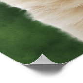 Border Collie Best Mam Poster (Hoek)