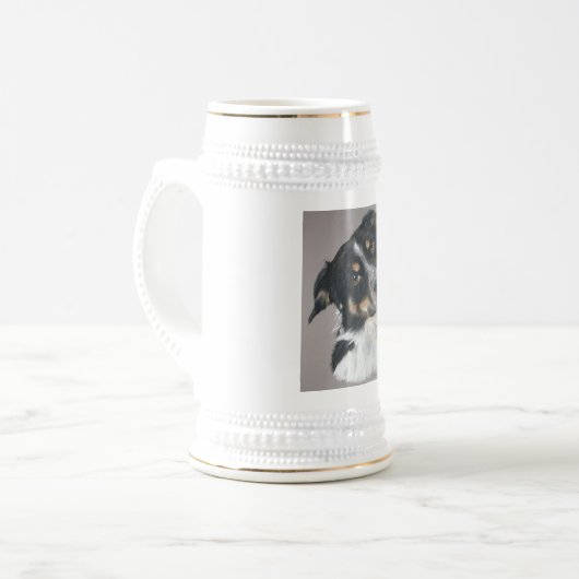 Border Collie Bierpul (Voorkant links)