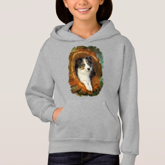 Border Collie Blauw Merle Hond Dier Grappig - (Voorkant)