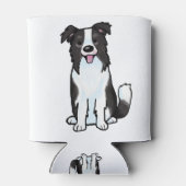 Border Collie Blikjeskoeler (Achterkant)