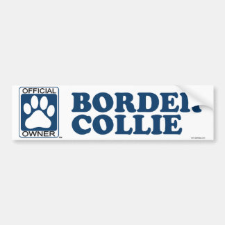 Border Collie Blue Bumpersticker