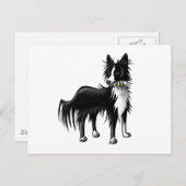 Border Collie Briefkaart (Voorkant / Achterkant)
