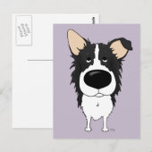 Border Collie Briefkaart (Voorkant / Achterkant)