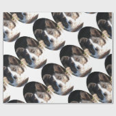 BORDER COLLIE CADEAUPAPIER (Vlak)