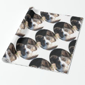 BORDER COLLIE CADEAUPAPIER (Uitgerold)