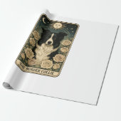 Border Collie Cadeaupapier (Uitgerold)