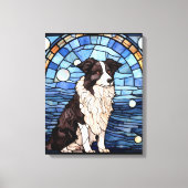 Border Collie Canvas Afdruk (Voorkant)