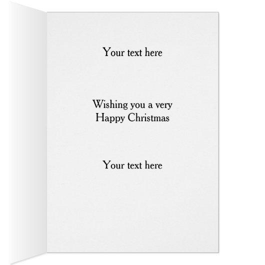 Border collie 'Cheese Tax' Christmas card (Binnen (Rechts))