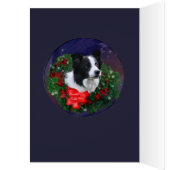 Border Collie Christmas (Binnen (Links))