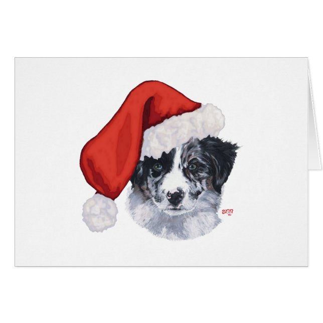 Border Collie Christmas (Voorkant Horizontaal)