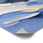 Border Collie Christmas Boat Holiday Poster (Hoek)