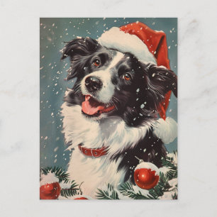 Border Collie Christmas Briefkaart