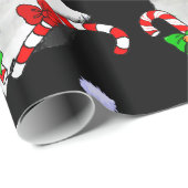 Border Collie Christmas Cadeaupapier (Rol Hoek)