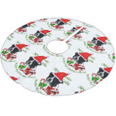Border Collie Christmas Kerstboom Rok (Gekanteld)