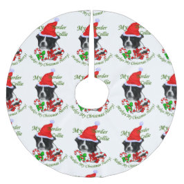 Border Collie Christmas Kerstboom Rok