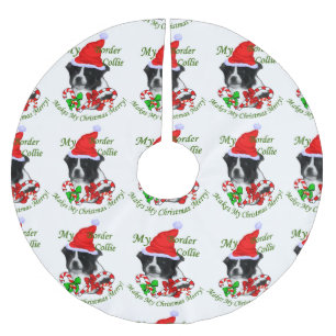 Border Collie Christmas Kerstboom Rok