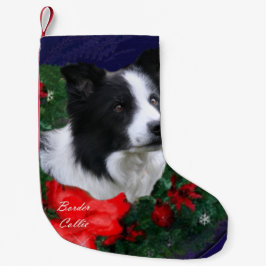 Border Collie Christmas Kleine Kerstsok