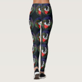 Border Collie Christmas Leggings (Achterkant)