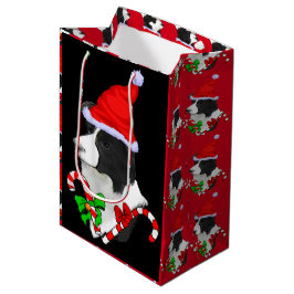 Border Collie Christmas Medium Cadeauzakje