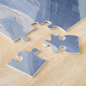 Border Collie Christmas Red Truck Holiday Legpuzzel (Zijkant)