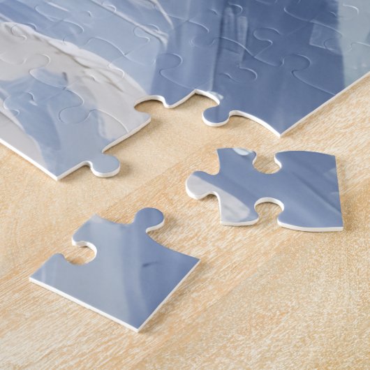 Border Collie Christmas Red Truck Holiday Legpuzzel (Zijkant)