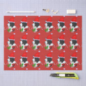 Border Collie Christmas Tissuepapier (Craft)