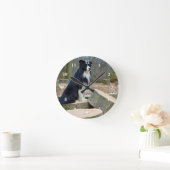 Border Collie Clock Ronde Klok (Huis)