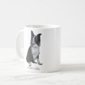 border collie - collaidh nan Crìochan Koffiemok (Voorkant links)