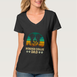 BORDER COLLIE DAD Dog Daddy Border Collies T-shirt