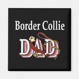 border collie dad magneet