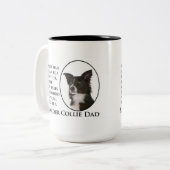 Border Collie Dad Mok (Voorkant links)