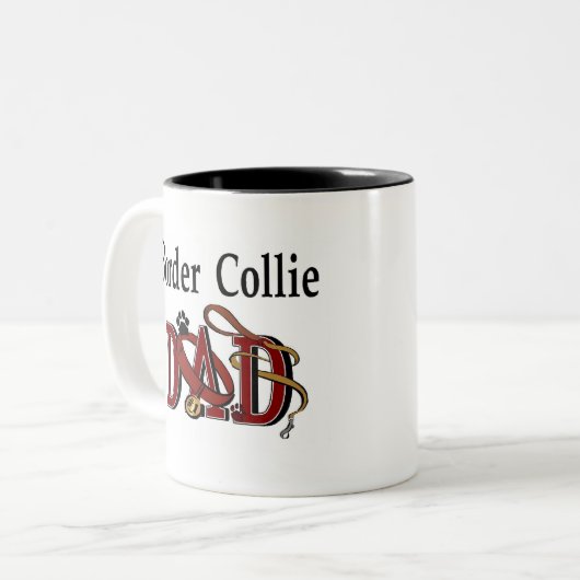 Border Collie Dad Mok (Voorkant links)