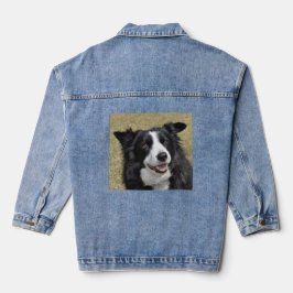 Border Collie Denim Jacket