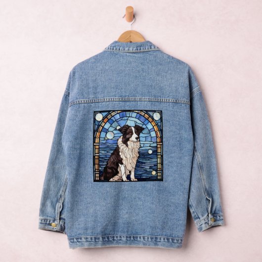 Border Collie  Denim Jacket (Hangar)
