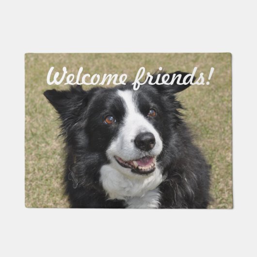 Border Collie Deurmat (Voorkant)