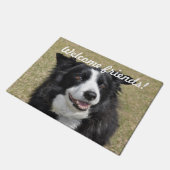 Border Collie Deurmat (Schuin)