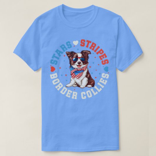 Border Collie Dog 1 T-shirt (Design voorkant)