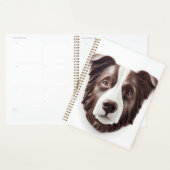 Border Collie Dog 3D geïnspireerd Planner (Display)
