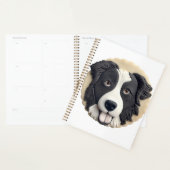 Border Collie Dog 3D geïnspireerd Planner (Display)