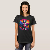 Border Collie Dog Artist T-shirt (Voorkant volledig)