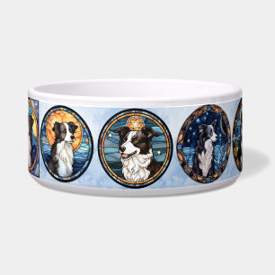 Border Collie Dog Bowl Voerbakje