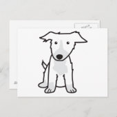 Border Collie Dog Cartoon Briefkaart (Voorkant / Achterkant)