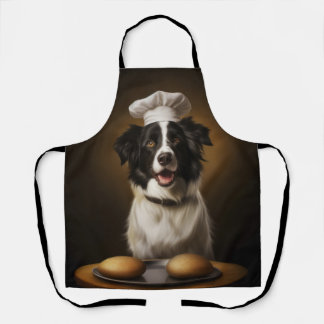 Border Collie Dog Chef Schort